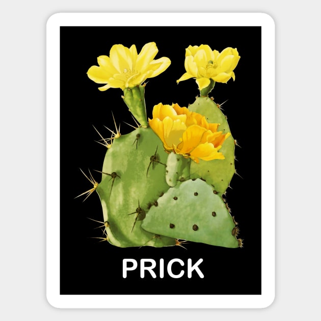 PRICK Sticker by Toby Wilkinson